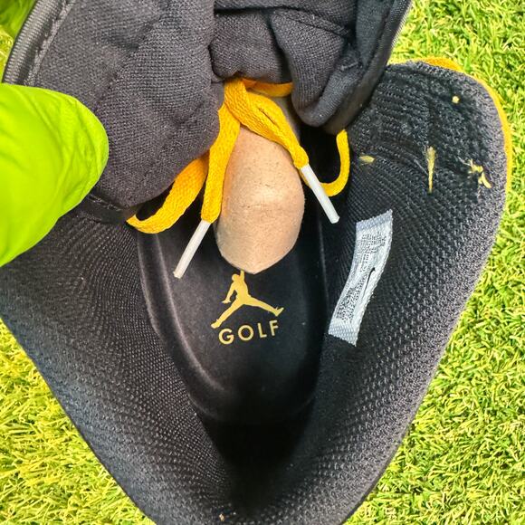 Air Jordan 1 High Golf 'Pollen' Size 13 DQ0660-700 - Picture 8 of 9